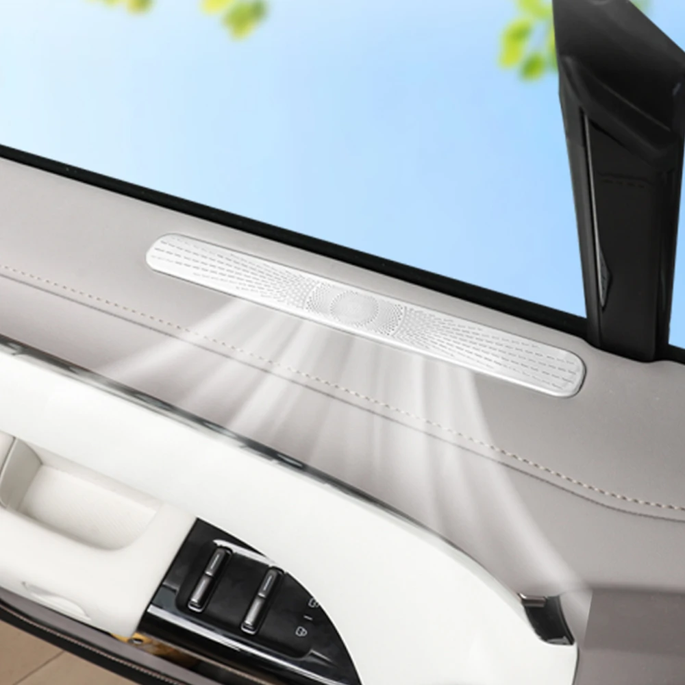 

For Zeekr 7X 2024 2025 Car Door Air Outlet Stainless Steel Cover Interior Supplies Air Conditioning Dust And Anti Blocking Cove