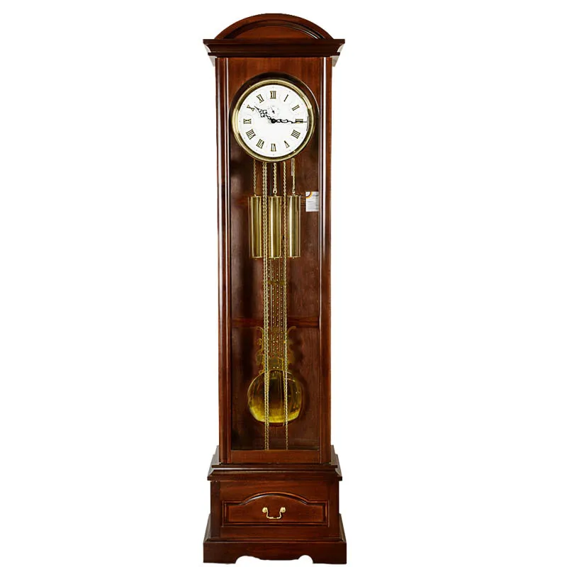 Living room traditional old-fashioned timekeeping machinery modern movement floor clock