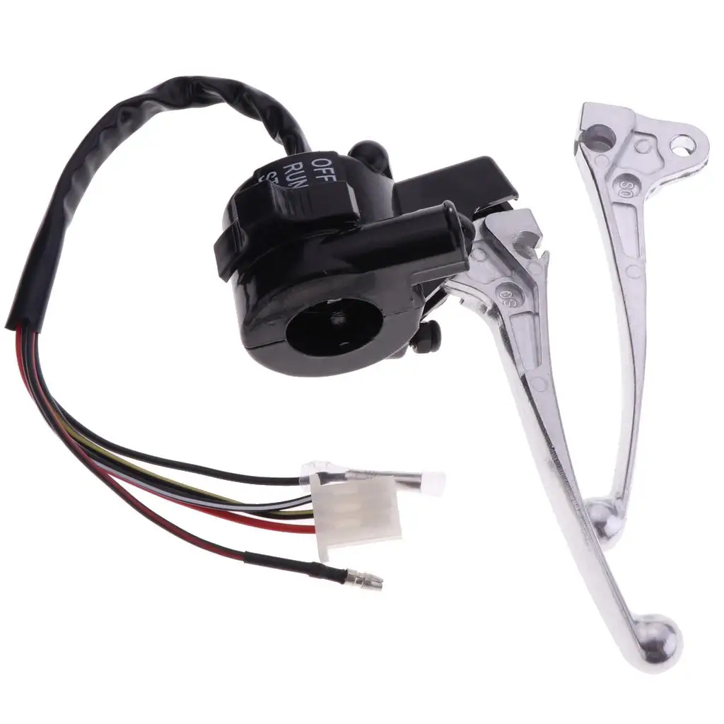 

Motorcycle Start Kill Switch Brake Lever High Quality Throttle Assembly for Yamaha PW50 Y-zinger Upgrade
