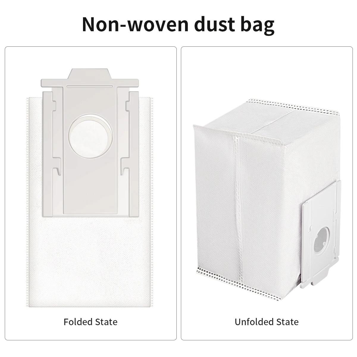 VCA-RDB95 Dust Bags For Samsung Jet Bot+ / Jet Bot AI+ / Bespoke Jet Bot Combo AI Robot Vacuum Cleaner image 4