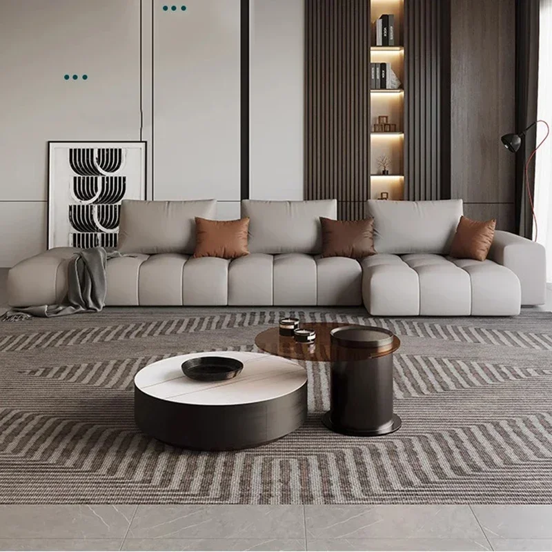 Designer Garden Living Room Sofas Relaxing Filling Minimalist Nordic Sofas Couch Office Corner Luxury Divano Salon Furniture