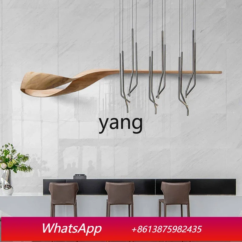 LMM large wood carving wall decoration pendant for wall decoration in the sales office of the hotel lobby