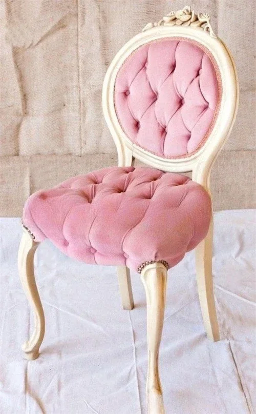 American neoclassical solid wood dining chair furniture carved buckle dining bedroom makeup