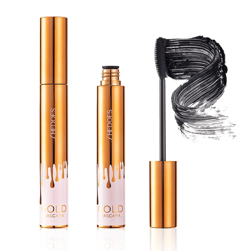 Mascara allongeant épais en Fiber 3D, Extension de cils noirs longs, brosse de maquillage, cosmétiques professionnels pour les yeux