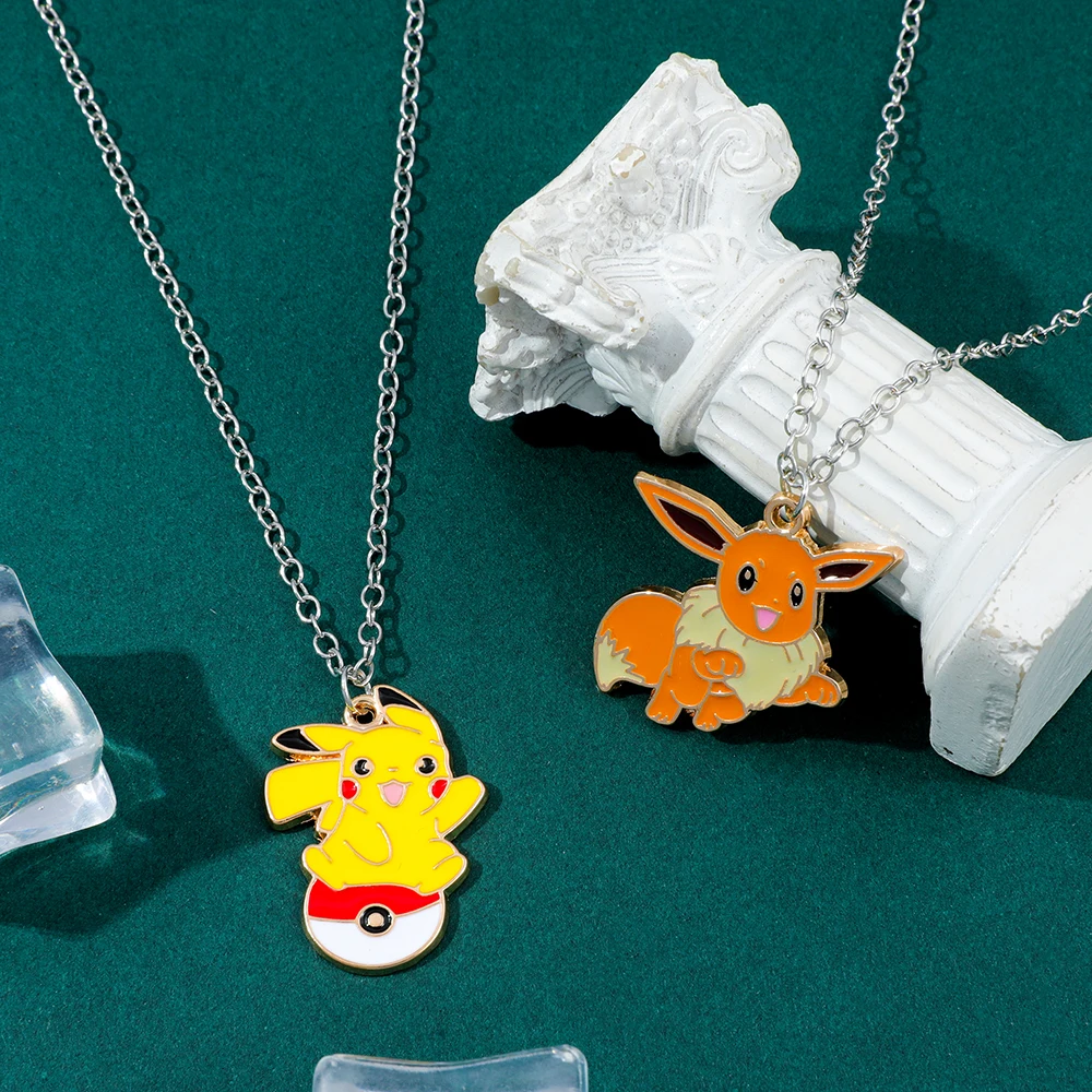 Anime Pendant Necklace - Charms Cute Pikachu Pendant Necklace Anime