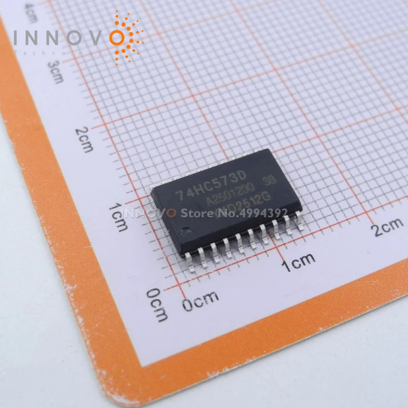10PCS/LOT 74HC573D,653 74HC573D IC D-TYPE TRANSP 8:8 20-SO