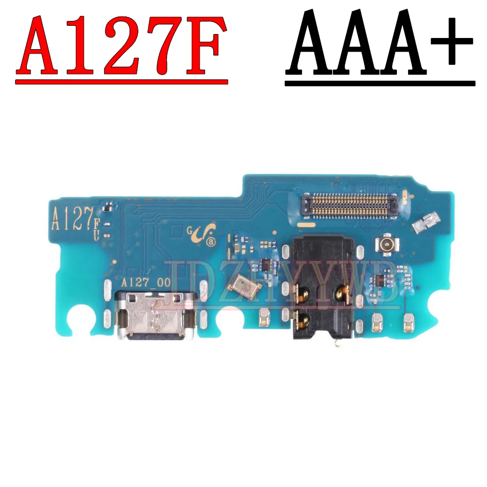 USB Charging Port Board For Samsung A12 A125F A127F Earpiece Loudspeaker Ringer Buzzer Volume Signal Flex Cable image 3