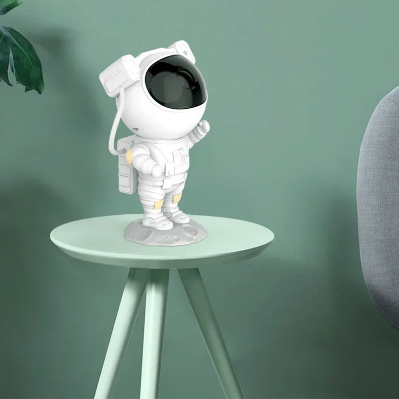 Kids Star Projector Night Light Robot 360° Rotating Night Light Stepless Dimming Projector Night Lamp Net Red Selfie Light Lamp