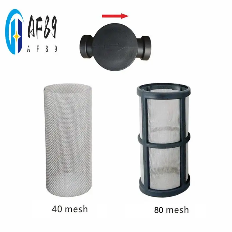 

AF89-2PCS 1 Inch Garden Watering Irrigation Filter Aquaculture Fish Tank Water Pump Filter Car Washing Water Pipe Strainer Durab