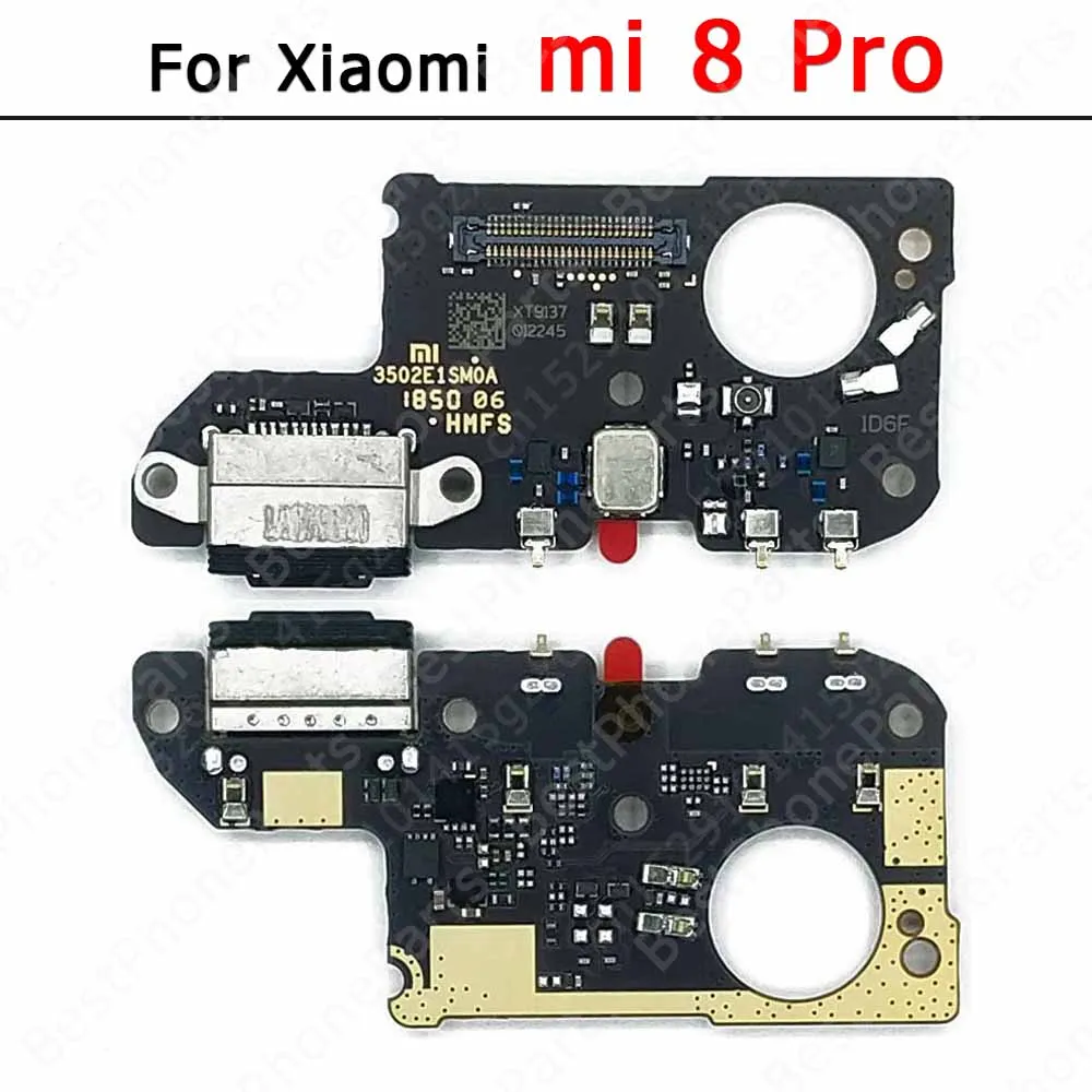 Usb Connector For Xiaomi Mi 8 Lite 6 5 5S Plus 10T Pro 5G 10 9T 9 SE Charging Port Charge Board Flex Plate Pcb Dock