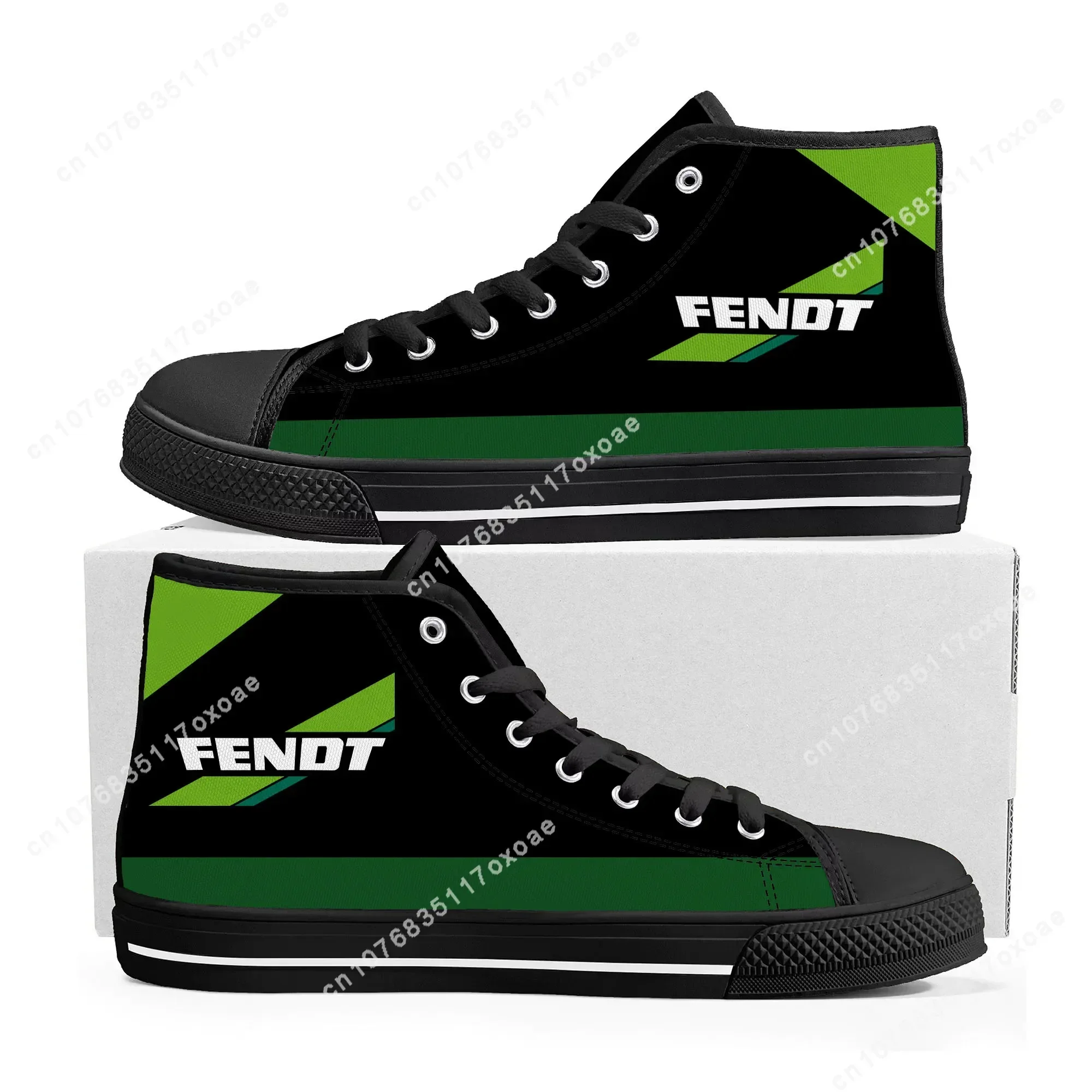 Fendt shoes High Top Sneakers Mens Womens High Quality Canvas Sneaker couple Casual Shoe Customize Shoes