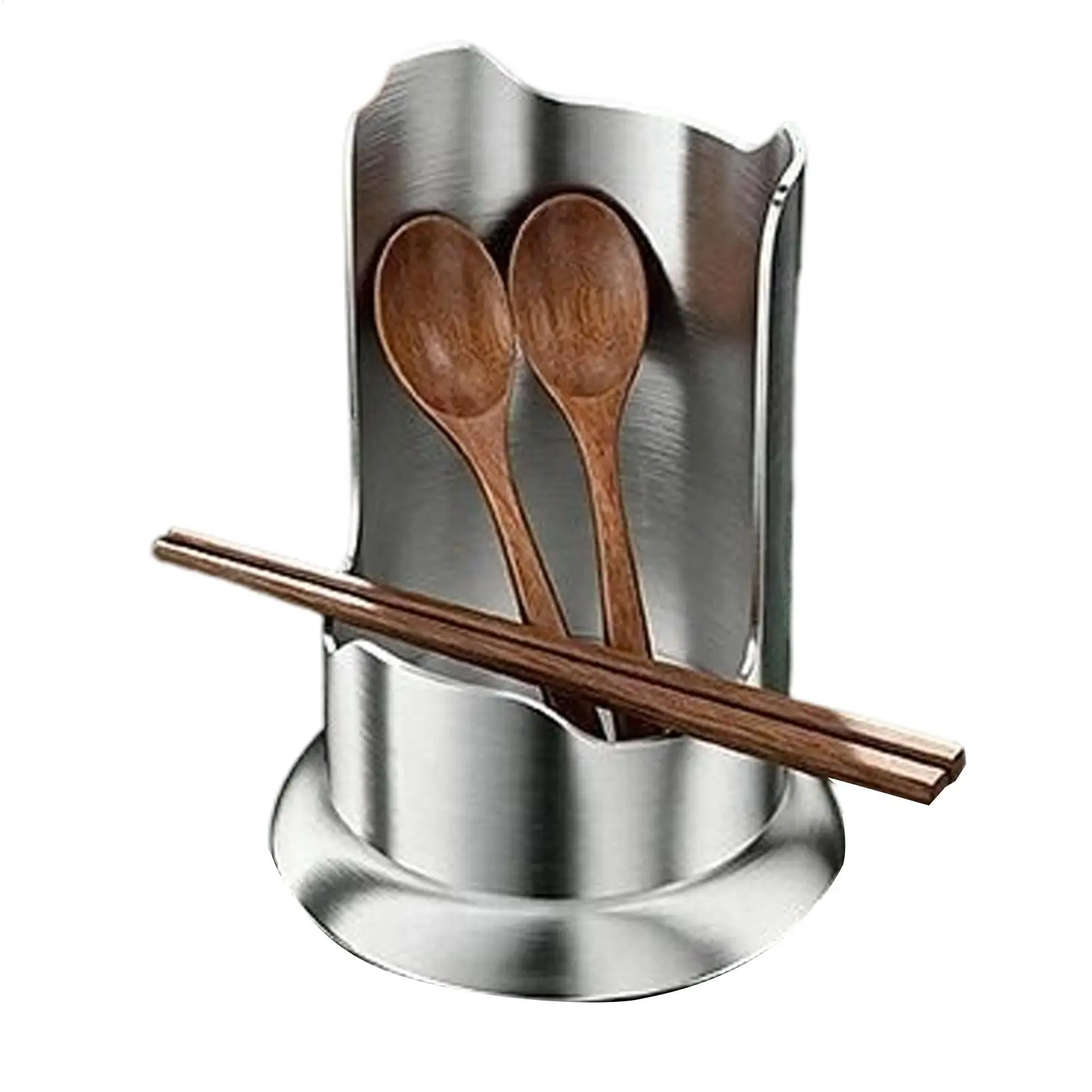 NEW Stainless Steel Pot Lid And Spoon Holder Thickened Material Multi Purpose Design For Kitchen Cooking Organization