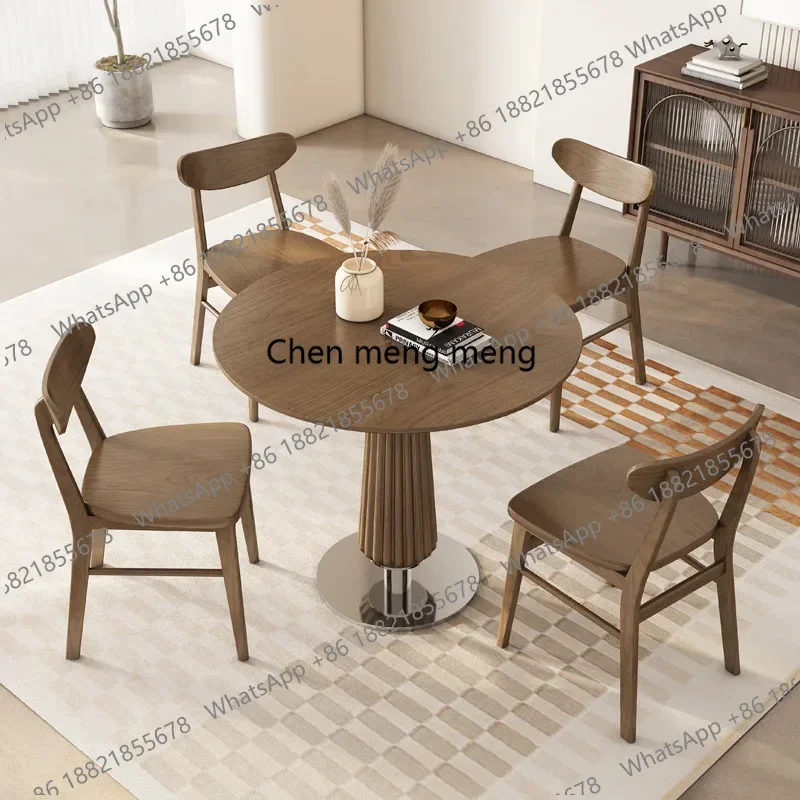 

Nordic Club Bar Tables Solid Wood Negotiate With Table And Chair Simple Bar Tables Modern Balcony Round Furniture