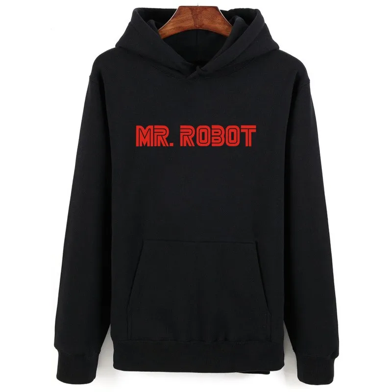 

Худи мужское/женское в стиле ретро с надписью «Mr Robot»