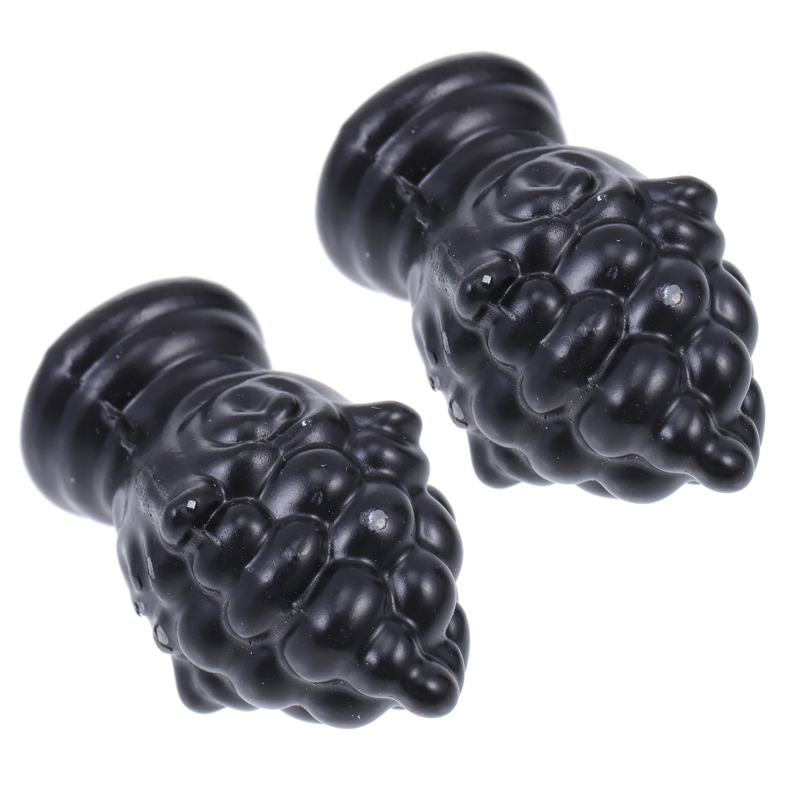 

2Pcs Table Light Finial Cow Horn Style Sturdy Lampshade Holder Knobs for Modern Floor Light Decor Fashion Lampshade Finial