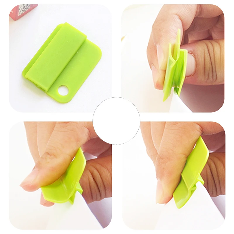 6pcs Writable Paper Clips Kawaii File Documents Paper Journal Planner Index Page Tickets Clamps Cute Notebook Bookmarks Office