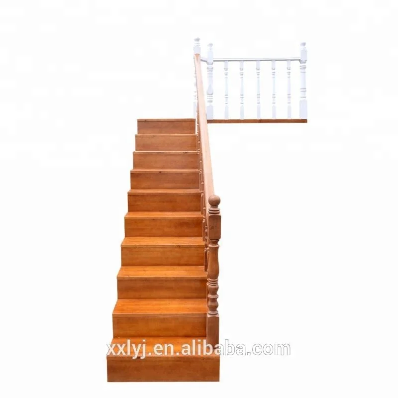 custom.Modern Style Solid Wood Corner Stairs Design Family Indoor Use