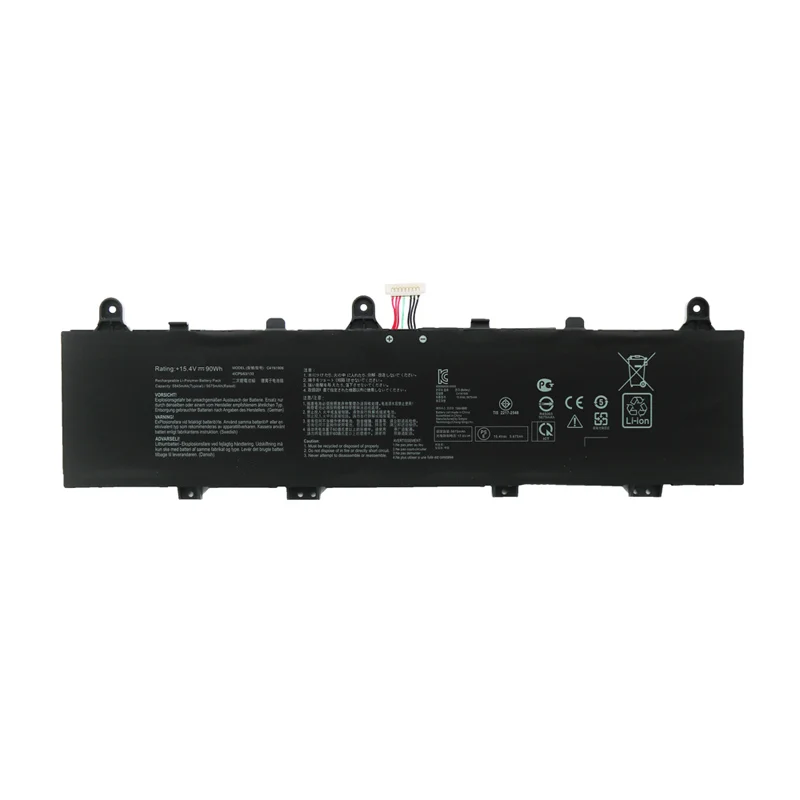 Imagem -02 - Bateria do Portátil de 15.4v 90wh C41n1906 para Asus Rog Zephyrus Duo 15 Gx550 Gx550lws Gx550lxs Gx551q Gx551qm Gx551qr Gx551qs