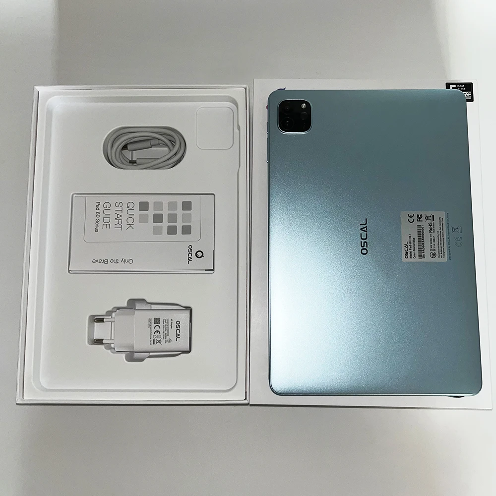 Black view Scal Pad 60 Tablet 2, 5''HD-Display 10,1 mAh Akku 3GB 64GB Android 12 Dual-Box-Lautsprecher WLAN-Tablets PC