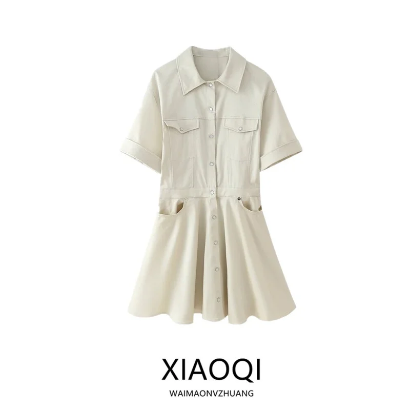 تنورة نسائية لربيع 2025 متعددة الاستخدامات ort Sve بحاشية واسعة ort Dr كاجوال للتنقل Sle تناسب كل مباراة #1