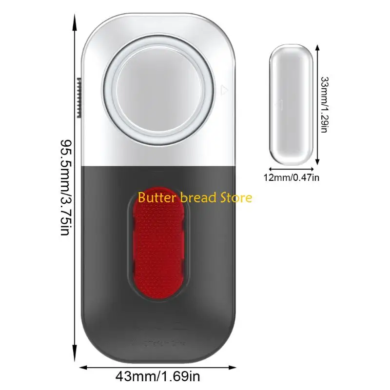 W89C Магнитная дверная и оконная сигнализация Система датчиков для профилактики охраны детей.