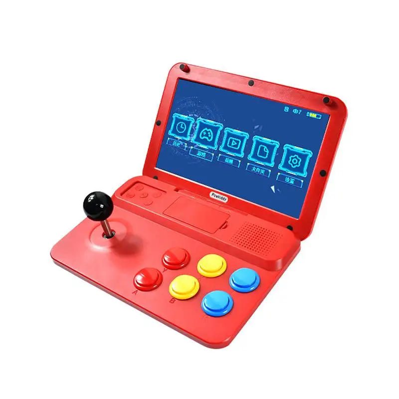 

Powkiddy A13 Video Game Console 10 Inch Large Screen Detachable Joystick HD Output Mini Arcade Retro Game Players