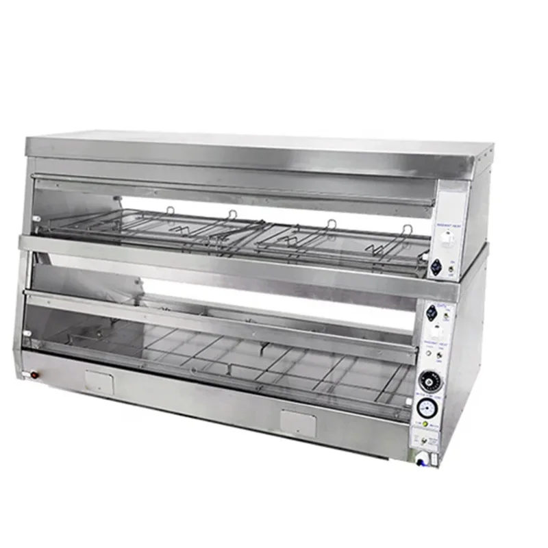 

Commercial Stand Pastries Food Warmer Display Electric Fried Chicken Display Warmers with Competitive Price