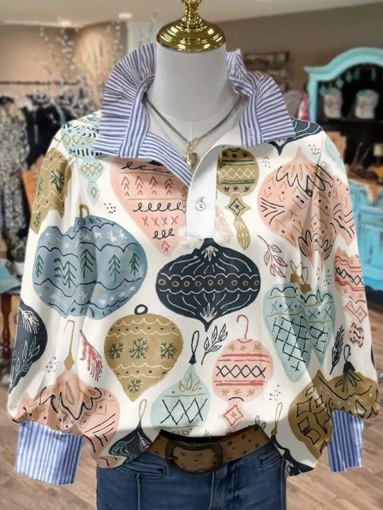 2026 New Christmas Women's Top Spring and Trendy items, essential for fashion enthusiasts