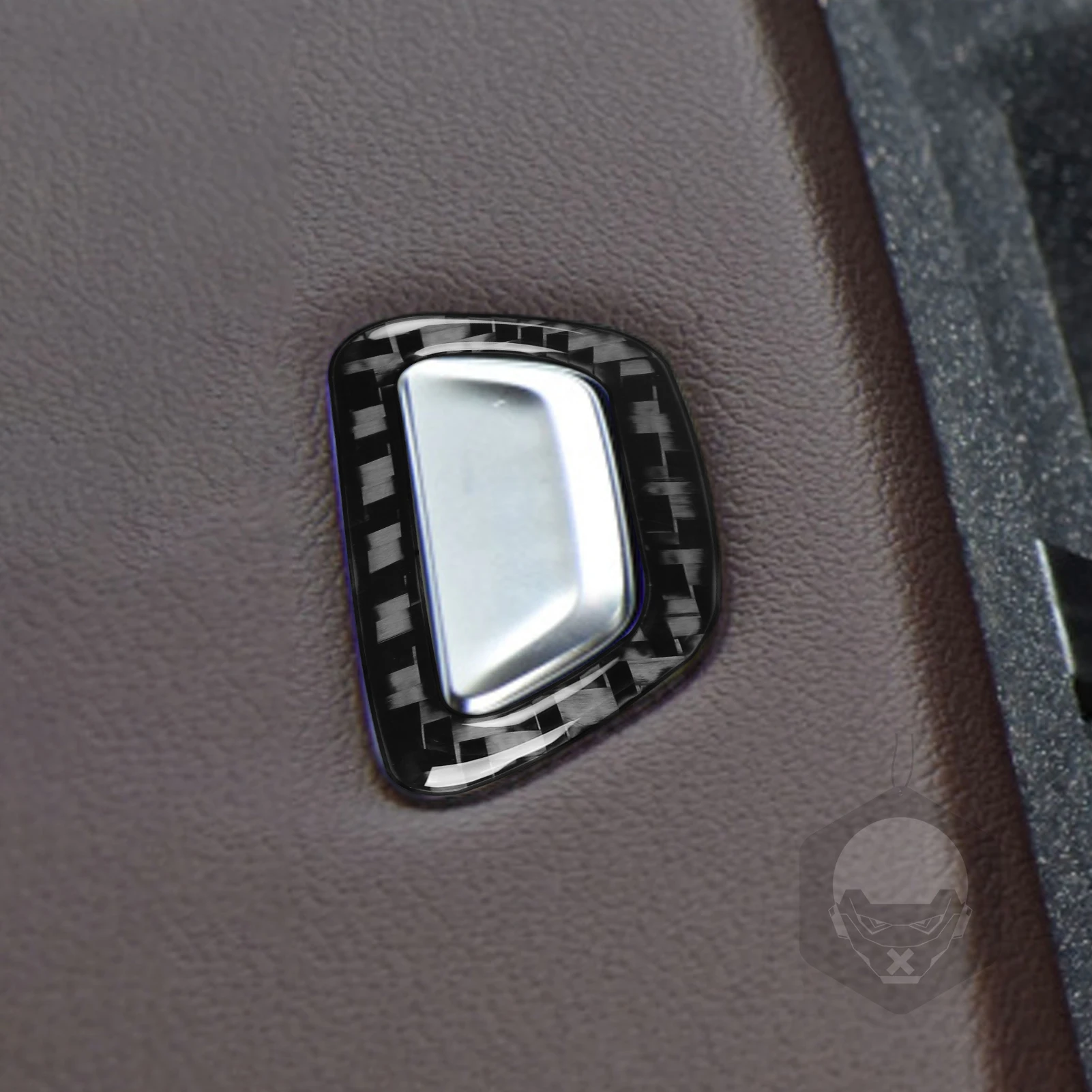 

Для BMW 5 серии G30 G31 G38 2017-2023 задний ящик для хранения из углеродного волокна, рамка переключателя, накладка, автомобильные аксессуары, внутренняя наклейка