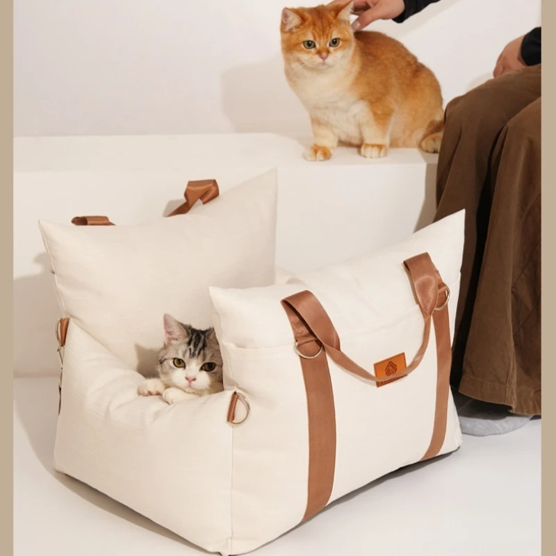 

High Quality Car Seat Cover Cat Hammock Safety Seat Cushion Anti-theft Car Portable Home Dual-purpose Nest Pad Dog Accessories