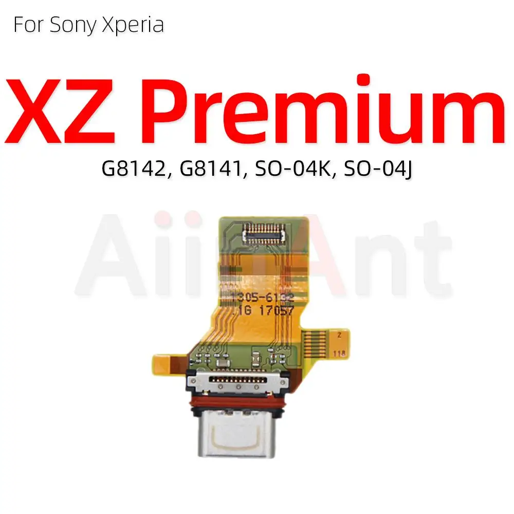 Aiinant USB Charging Port Charger Dock Connector Flex Cable For Sony Xperia X XZ XZ1 XZ2 XZ3 Z3 Z4 Z5 Compact Premium Plus