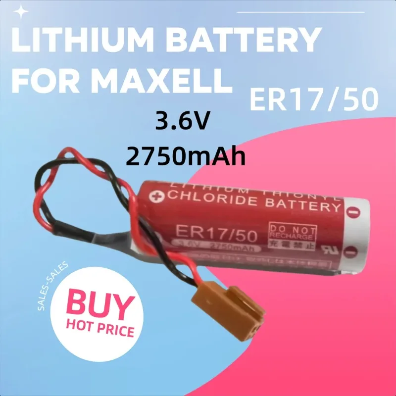 

3.6v 2750mAh New for Maxell ER17/50 Lithium Battery