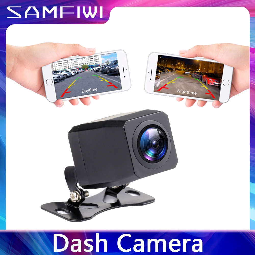 2020 NEW Wireless Car Rear View Camera WIFI Reversing Camera Dash Cam HD Night Vision Mini Body Tachograph for iPhone & Android