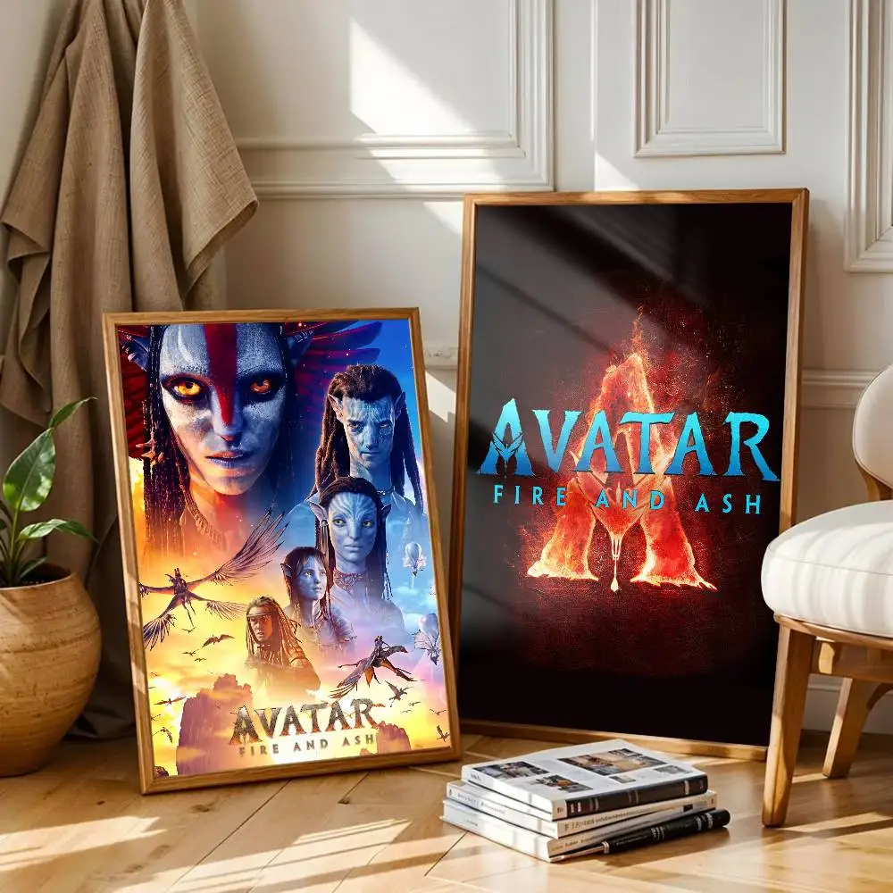 A-Avatar Fire Movie and Ash Poster HD Art Home Living Room Bedroom Bar Aesthetic Canvas Painting