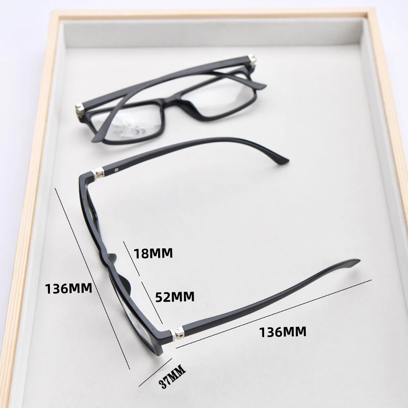 2PCS Anzug Vintage Lesebrille Frauen Männer Anti Blau Licht Presbyopie Brillen Bifokale Nahe Fern Hyperopie Brillen + 1,5 2,0 2 – Detail 2