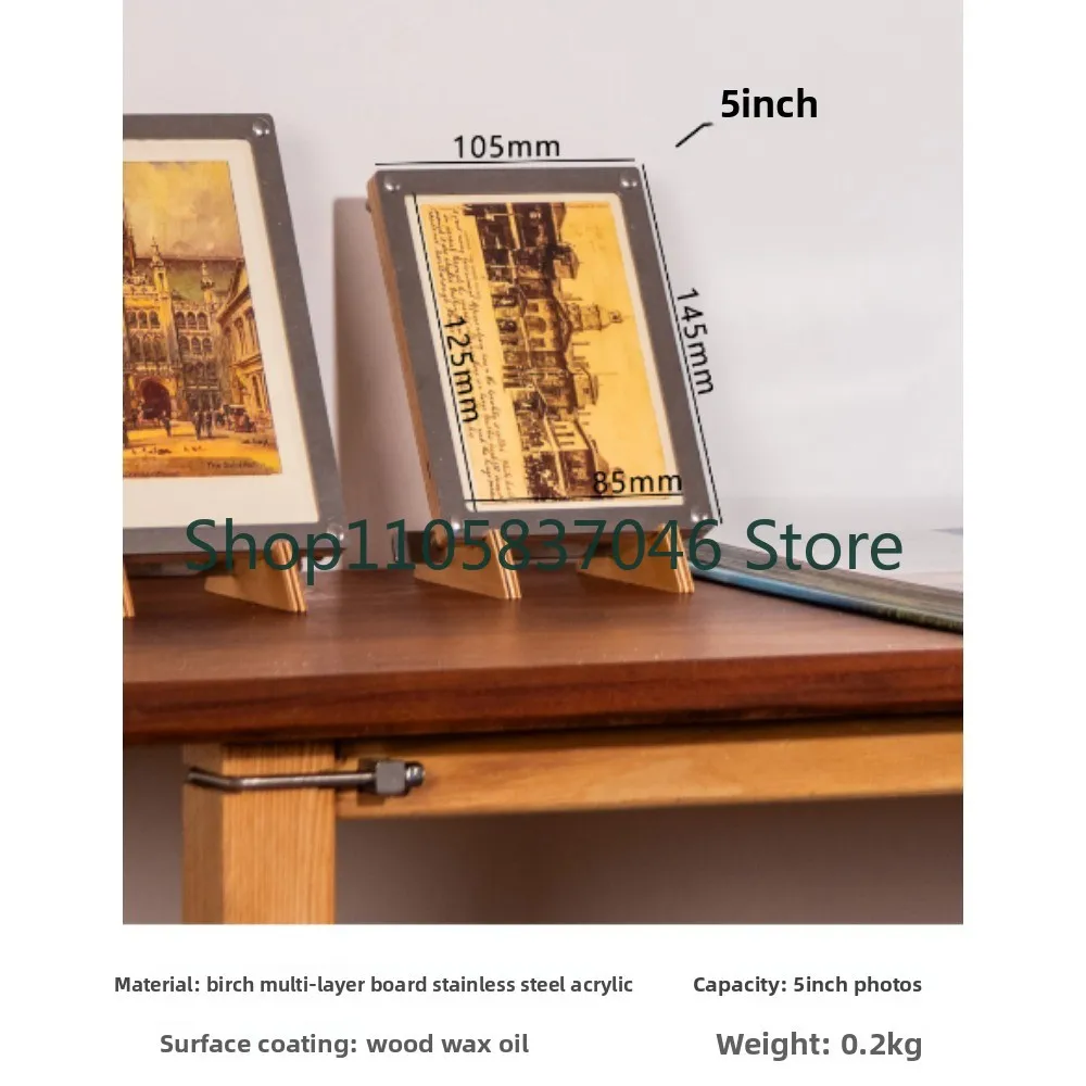 Five inch and six inch wall mounted display, decorative table, minimalist photos for home and commercial use