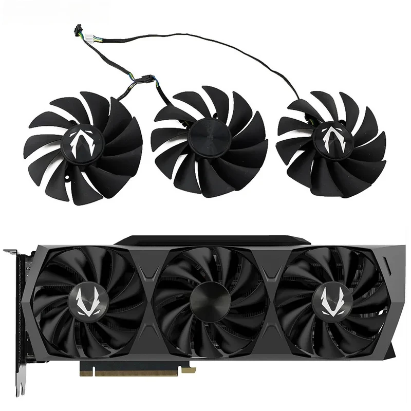 87MM 4Pin GPU Cooling Fan CF9015H12S For ZOTAC RTX3070 3080Ti 3090 AMP Holo Graphics Video Card