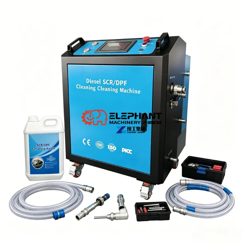 High Pressure Steam Automatic Car Wash Ultrasonic Engine Parts Cleaning Flash DPF Cleaner Machine