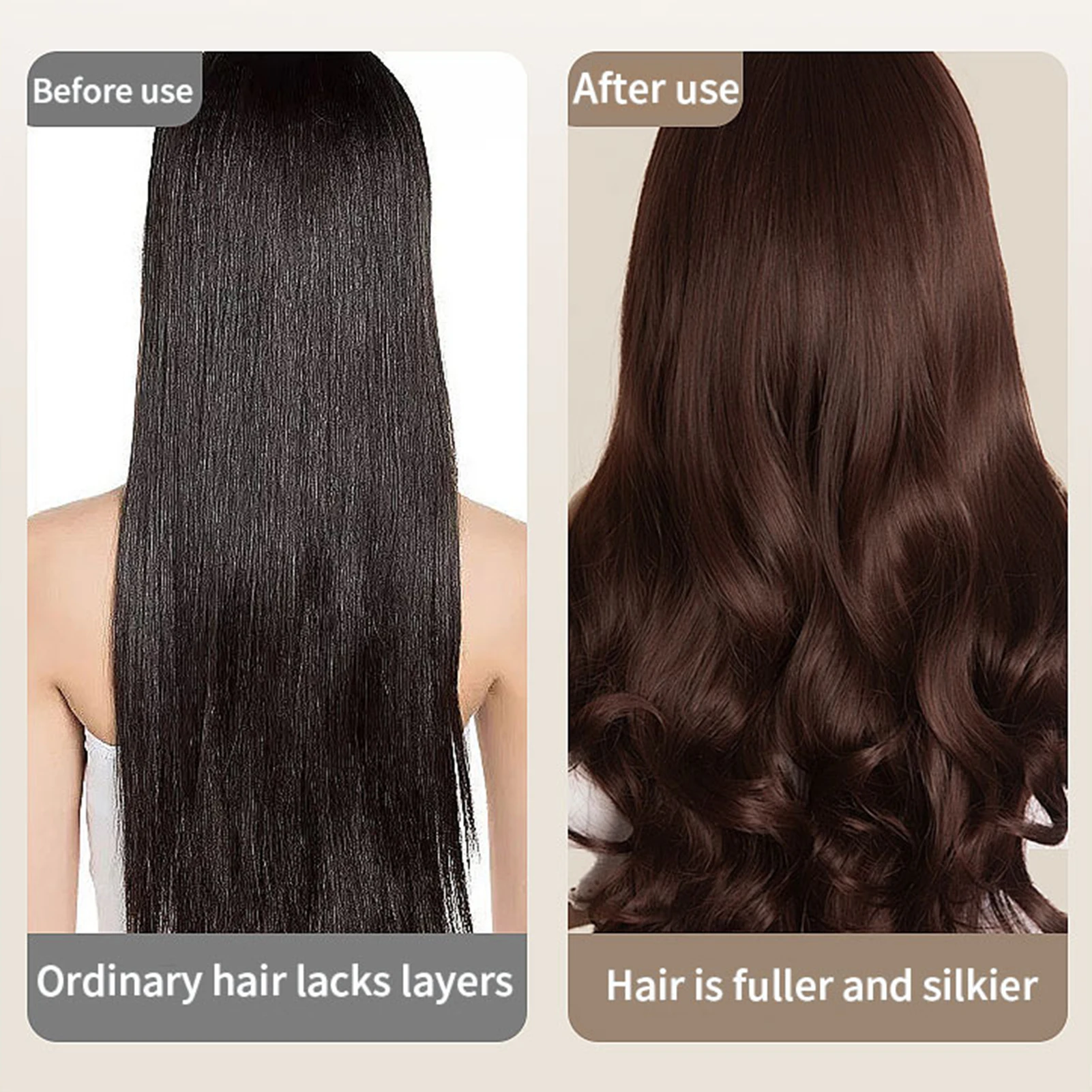 HIENA مموج الشعر التلقائي للنساء 32 مللي متر موجة كبيرة الأيونات السالبة مكواة تجعيد المحمولة خفيفة تصفيف الشعر مكواة تجعيد