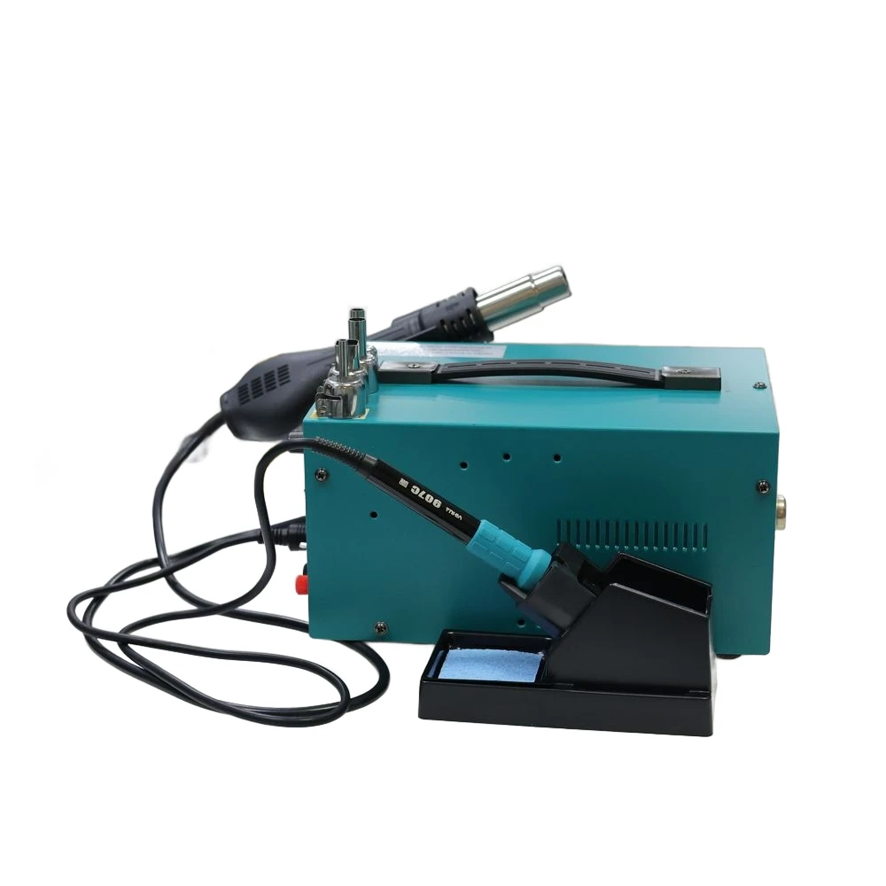 YIHUA 853D 1A Digital SMD BGA Rework Station 760W - هواء ساخن، مكواة لحام، طاقة 15V 1A