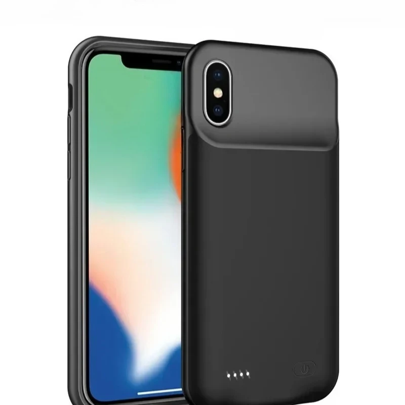 6800mAh For IPhone  XR 6 7 8 Plus 12 13 11 14 Pro Max XS MaxSE 5S 13 Mini Portable Power Bank Charging Battery Charger Case