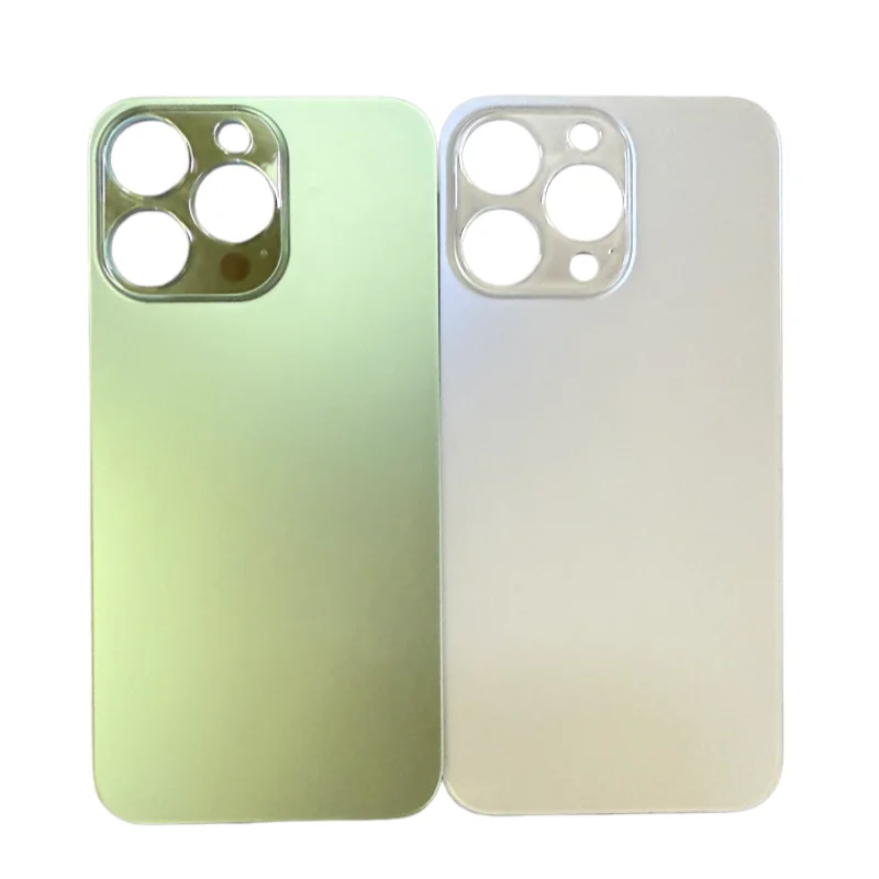 1 szt. Tylna szybka z dużym otworem, pasuje do iPhone 11 12 13 14 Pro Max MINI, zamiennik szybki tylnej obudowy, części do naprawy, tylna szybka. — zdjęcie produktu 4