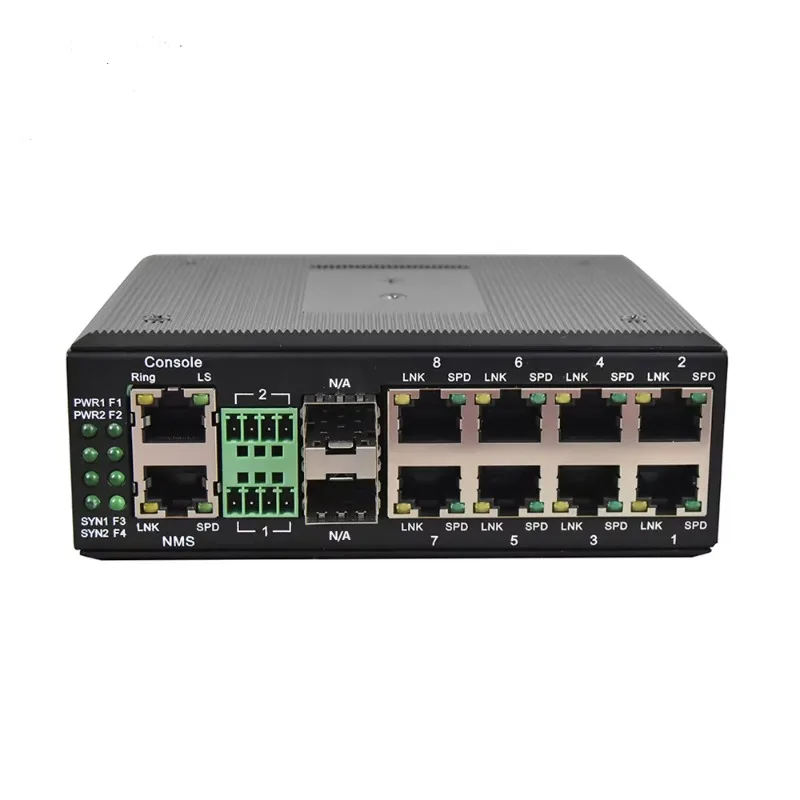 8 Port 10/100M Industrial Switch Unmanaged Din Rail Ethernet Switch