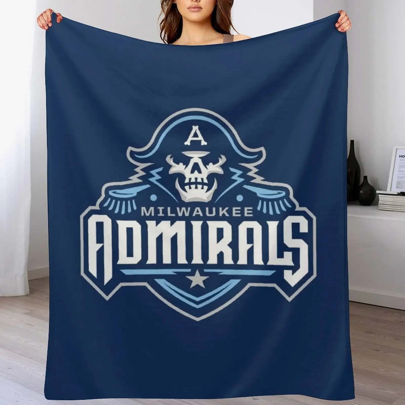 

Cool Admirals Icon Throw Blanket Spring Fall Cozy Throw Blanket for Couch