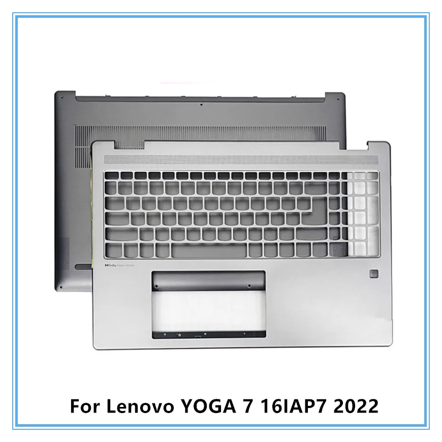 

For Lenovo YOGA 7 16IAP7 2022 Laptop Palmrest Keyboard Frame/Housing Bottom Cover