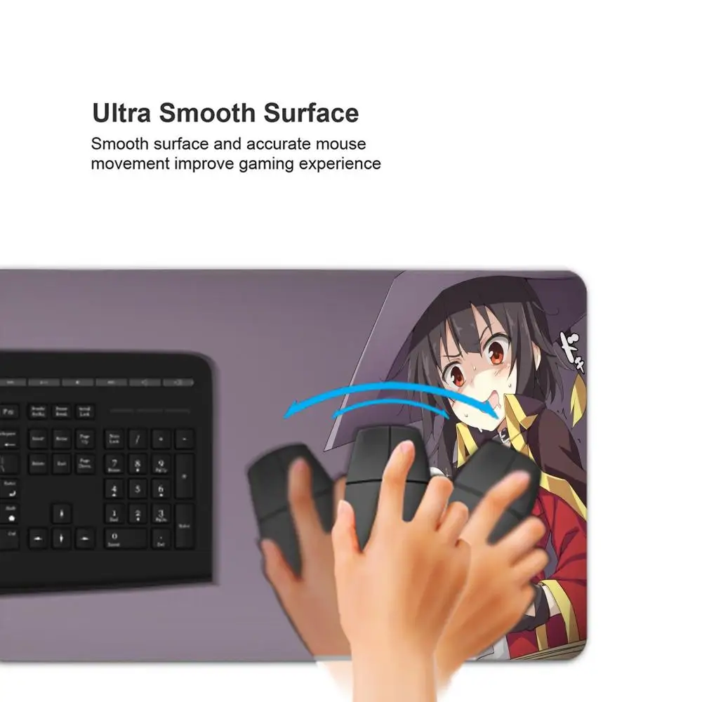 Konosuba Megumin1000x500 حار أنيمي القلقاس ساكاموتو أيام XXL كبير الألعاب ماوس الوسادة عدم الانزلاق مكتب لوحة المفاتيح الحصير حصيرة مكتبية لوحة الماوس #4