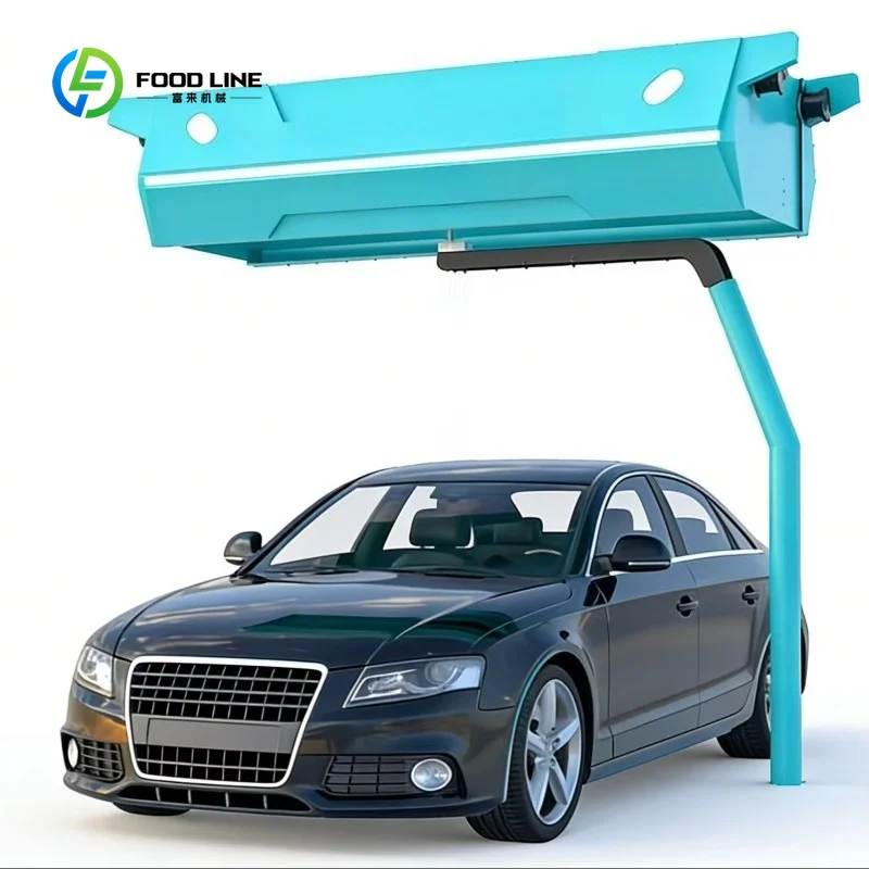 Customized Electric Stainless Steel Water Jet Touchless Car Wash Machine 360 High Pressure 30KG/CM Commercial Vehicle Washing