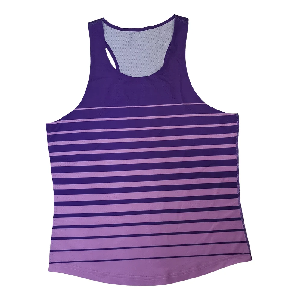 Atletiek Tanktop Runnning Speed Sportkleding Fitness Shirt Heren Kleding Jongens Mouwloze Run Vest Atleet Track Field Singlet