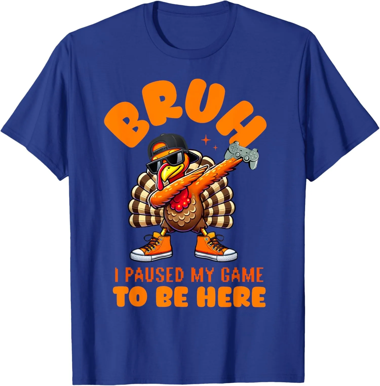Gamer Thanksgiving I Paused My Game To Be Here Unisex T-Shirt