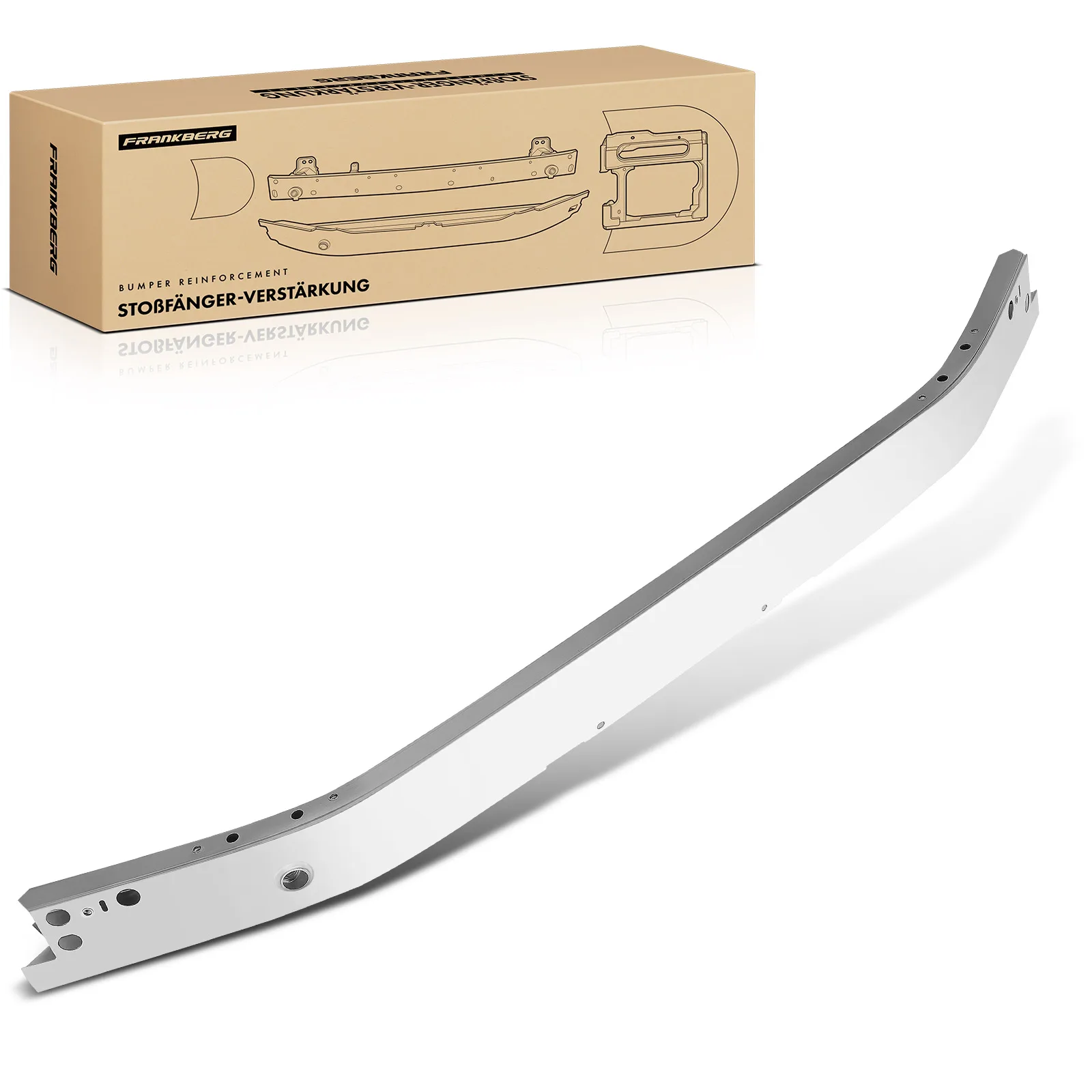 Frankberg 1x support de pare-chocs avant gauche droit pour BMW X1 F48 Van X2 F39 2014-2023 BM1006137 51117342439